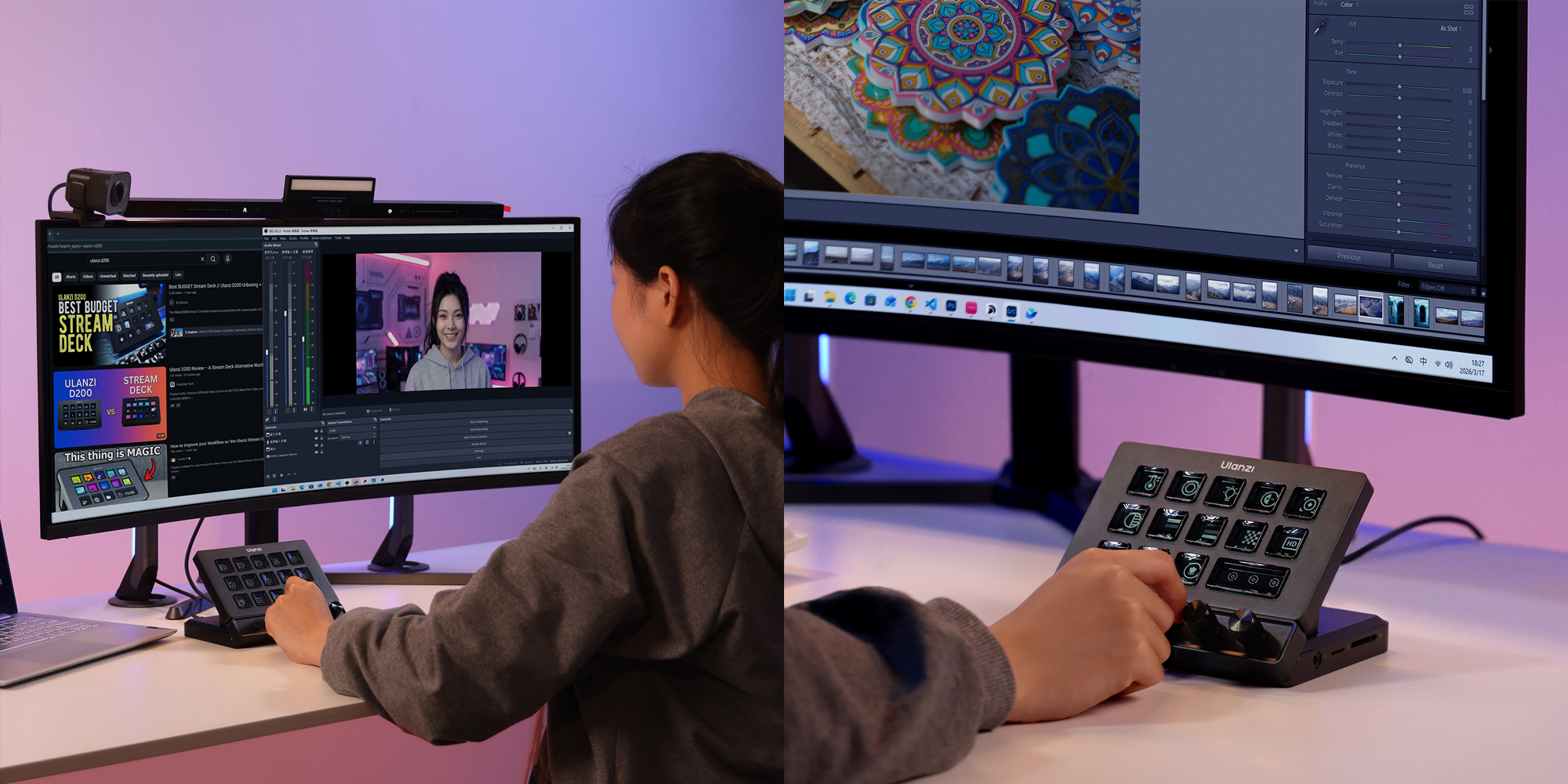 Konsola Ulanzi Creative Deck D200X